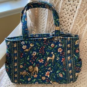 VERA BRADLEY ANIMAL KINGDOM HAMPTON PURSE NWOT